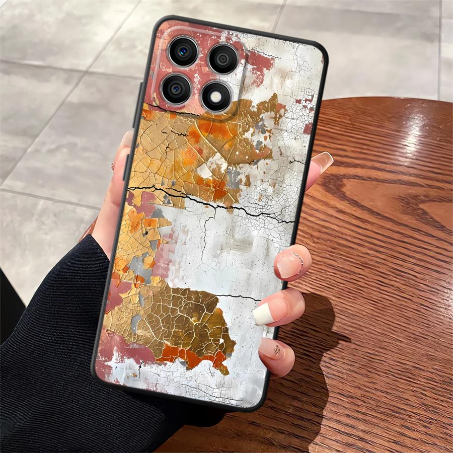 Чехол для Honor X9c X7a X9a 70 8X 90 Lite X9 X8 Funda Чехол для телефона Ржавые пятна в стиле ретро