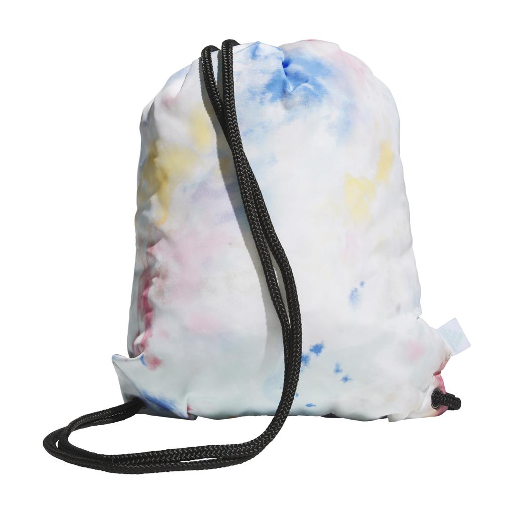 Adidas Ready Sackpack Lightweight Drawstring Small Gym Wash Halo Mint One Size – Backpack, Bag, Tie-Dye Green/White/Black/1.0,