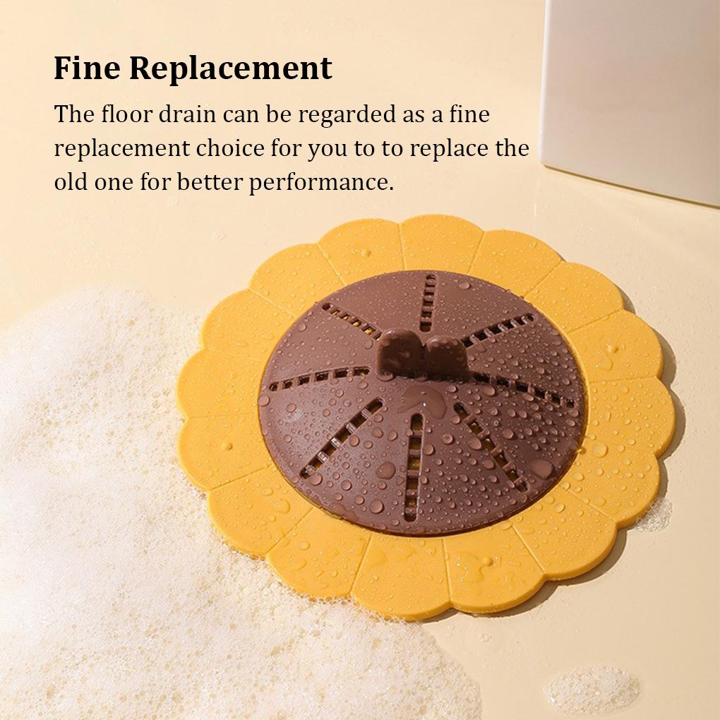 Крышка сливного отверстия для пола Портативная Съемная Дезодорирующая Цветная Раковина Ванная Комната Фильтр для волос Аксессуары для замены