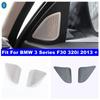 Для BMW 3 серии F30 320i 2013 - 2018 Автомобильное Стекло Стойка A Стерео Динамик Аудио Громкоговоритель Звуковые Аксессуары Накладка Отделка