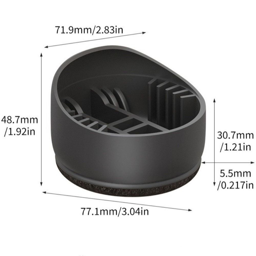 5Pcs Silicone Furniture Wheel Caster Floor Protector Chair Wheels Stopper  Office Chair