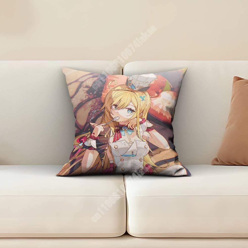 Genshin Impact Escoffier Sofa Couch Pillow Cover Cushion Case Cozy Bedroom Accent Studio Furnishing