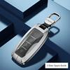 BYD Aluminum Alloy Car Key Case for Qin Pro, Song Pro, Tang, Han - Metal Key Shell Holder