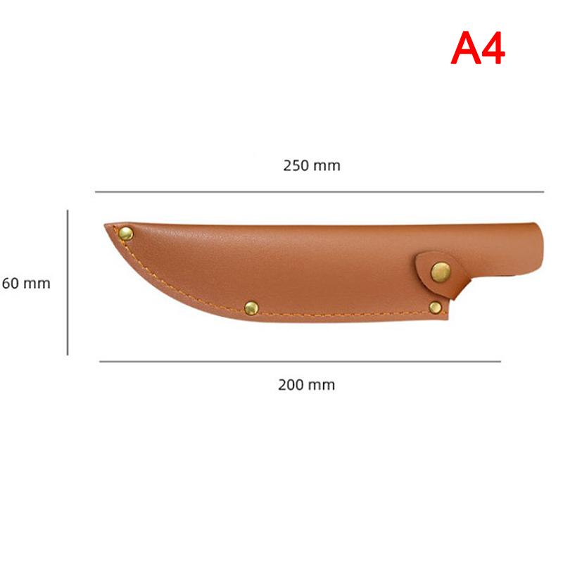 Чехол на нож шеф-повара, мясника, кухонные инструменты, кожаный чехол для ножа с полной ручкой