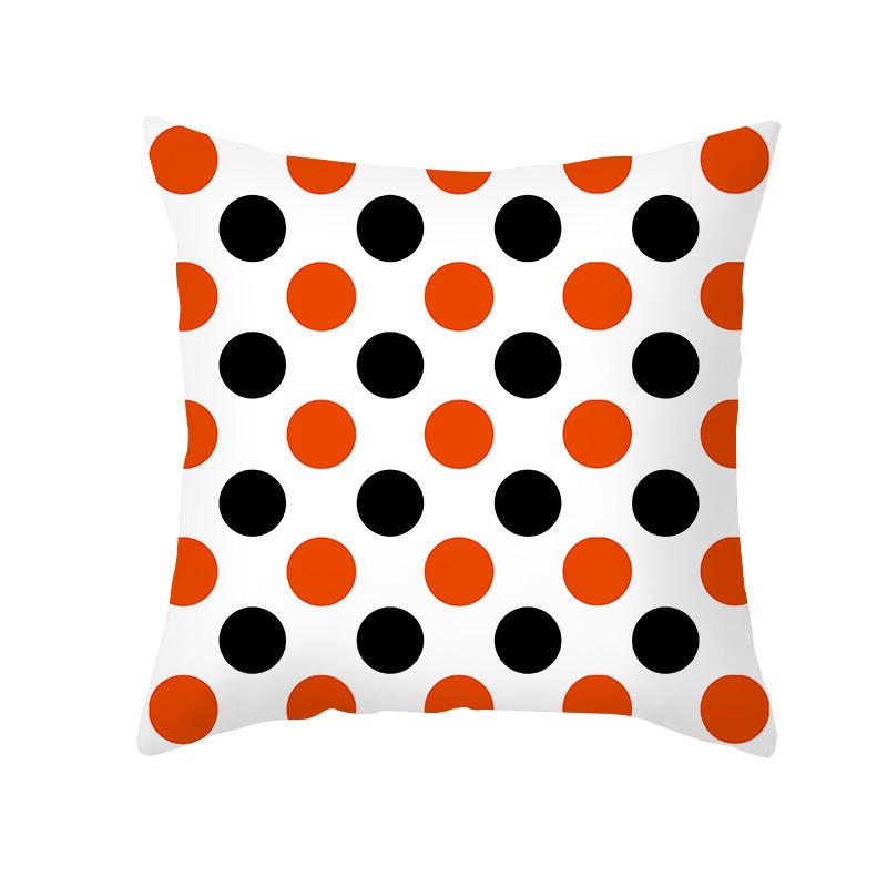 Halloween Pillow Cover Spoof Pumpkin Print Peach Skin Shopee Home Sofa Cushion Cover Pillow Cover
