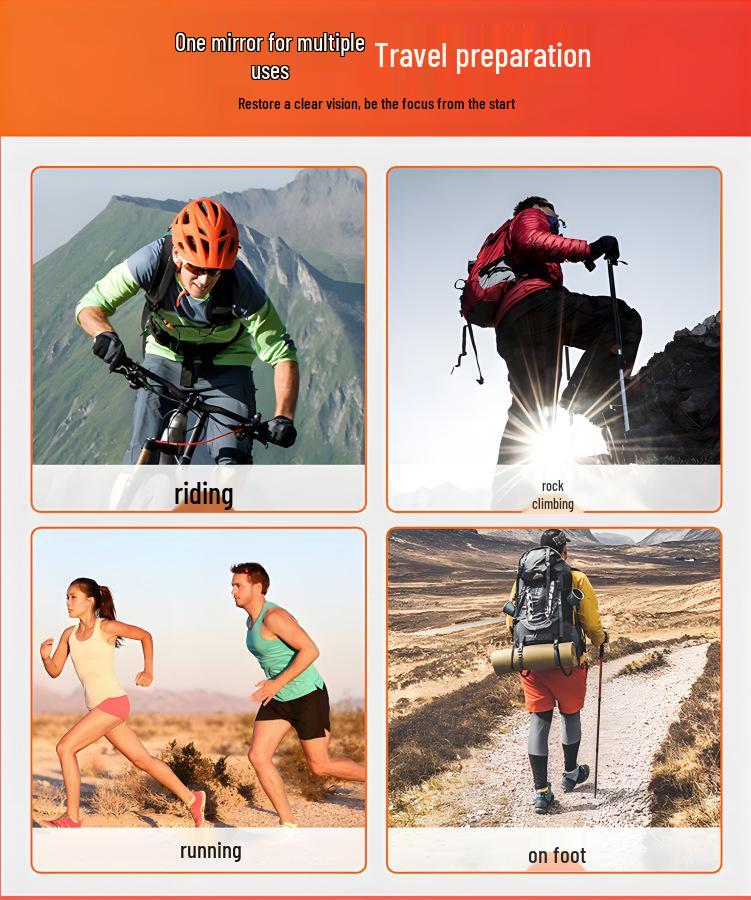 Day-Night Color-Changing Cycling Sunglasses: Trendy, Windproof, Sandproof, Night Vision Sports Glasses for Driving