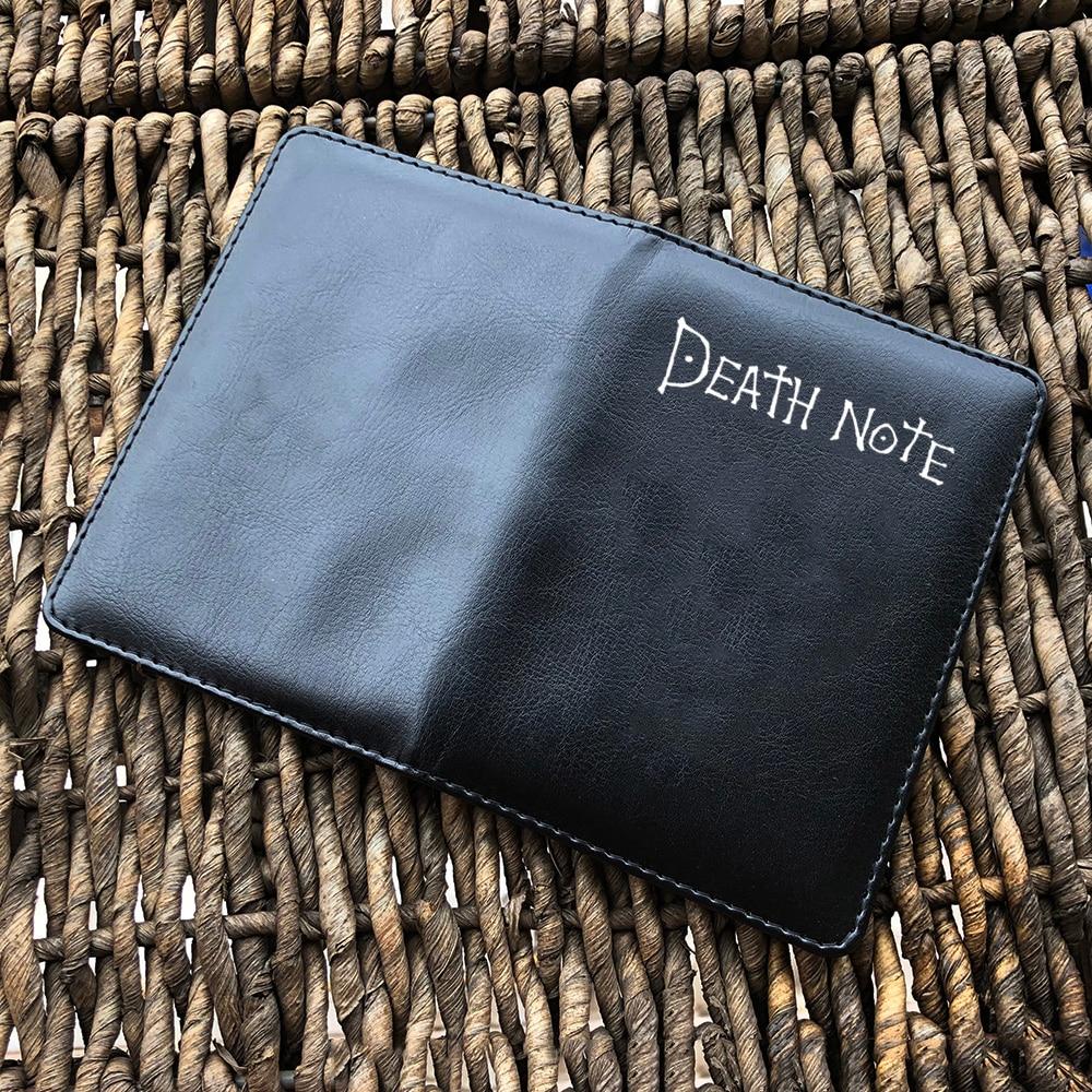 Обложка для паспорта The World Death Note Обложка для паспорта в стиле аниме Black Edition