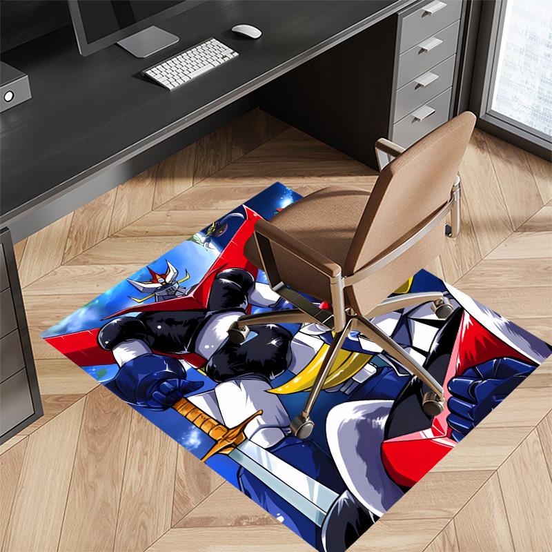 UFO Robo Grendizer Printed Absorbent Washable Carpet, Non-Slip Bathroom Mats, Kitchen Rugs, Yoga Mat,Living Room Entrance, Camping Picnic Rugs