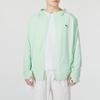 Puma Однотонная трикотажная куртка с капюшоном для фитнеса и тренировок, унисекс, зеленая 682912-88