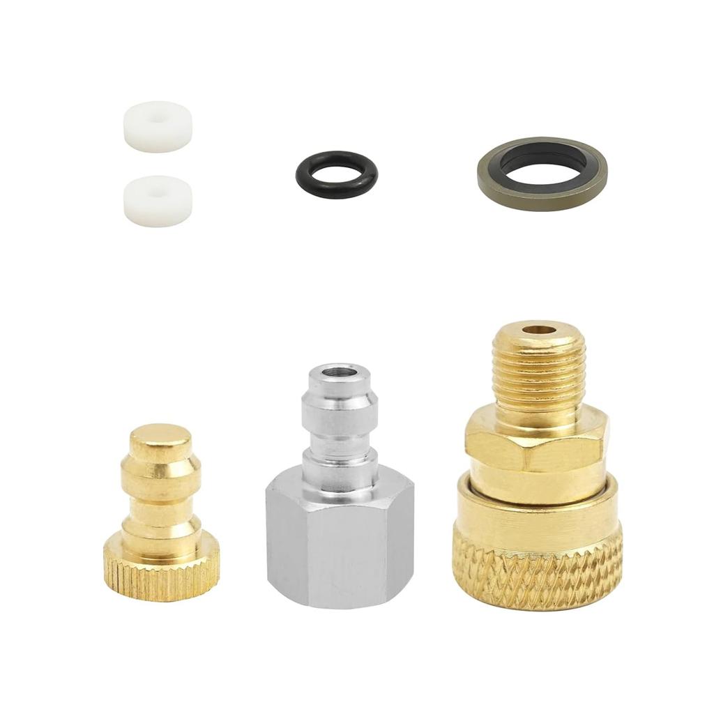 Многоцелевой быстроразъемный фитинг 1/8 дюйма BSP, домашний аксессуар для пневматических винтовок и оборудования для пейнтбола