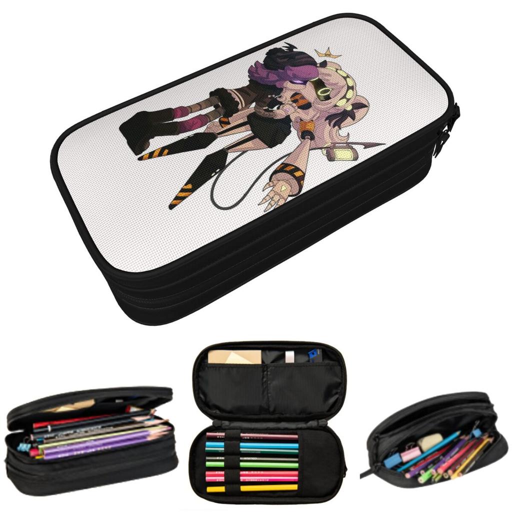 Murder Drones Pencil Case for Students Gifts Pen Box Pencil Bag Stationery Supplies Pen Holder Bag