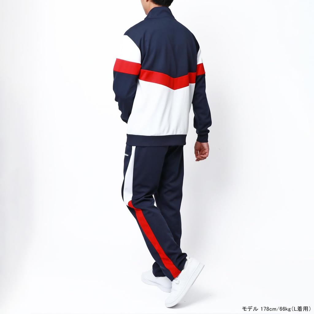 Jersey Top and Bottom Set Training Wear Setup Switchable Navy LL [Soleil Doll] Men's