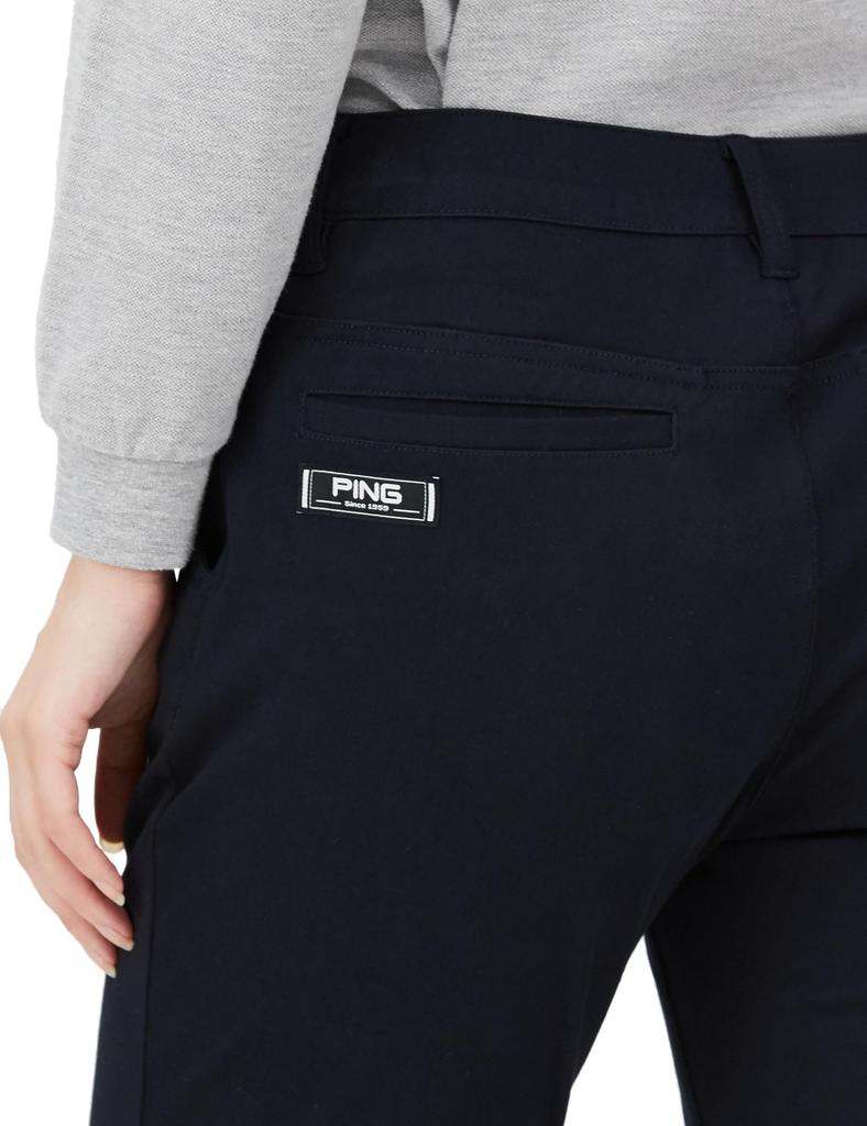 Зауженные брюки 5 Гольф S [Ping Apparel] Женские (Эластичность во всех направлениях, Карманы) / / 622-4131104 120_Темно-синий