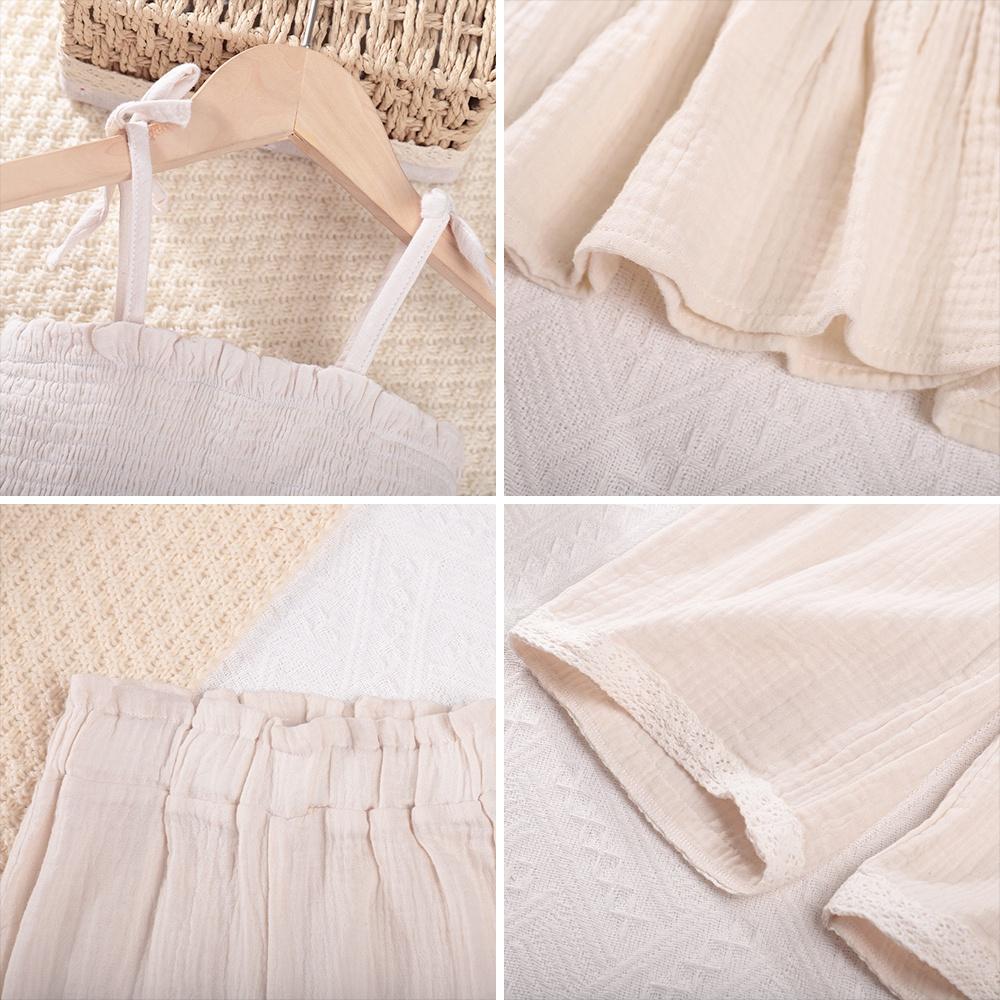 Костюм для девочки Bear Leader 3-7 лет, хлопковый топ-майка + штаны, комплект из двух предметов AZ3814