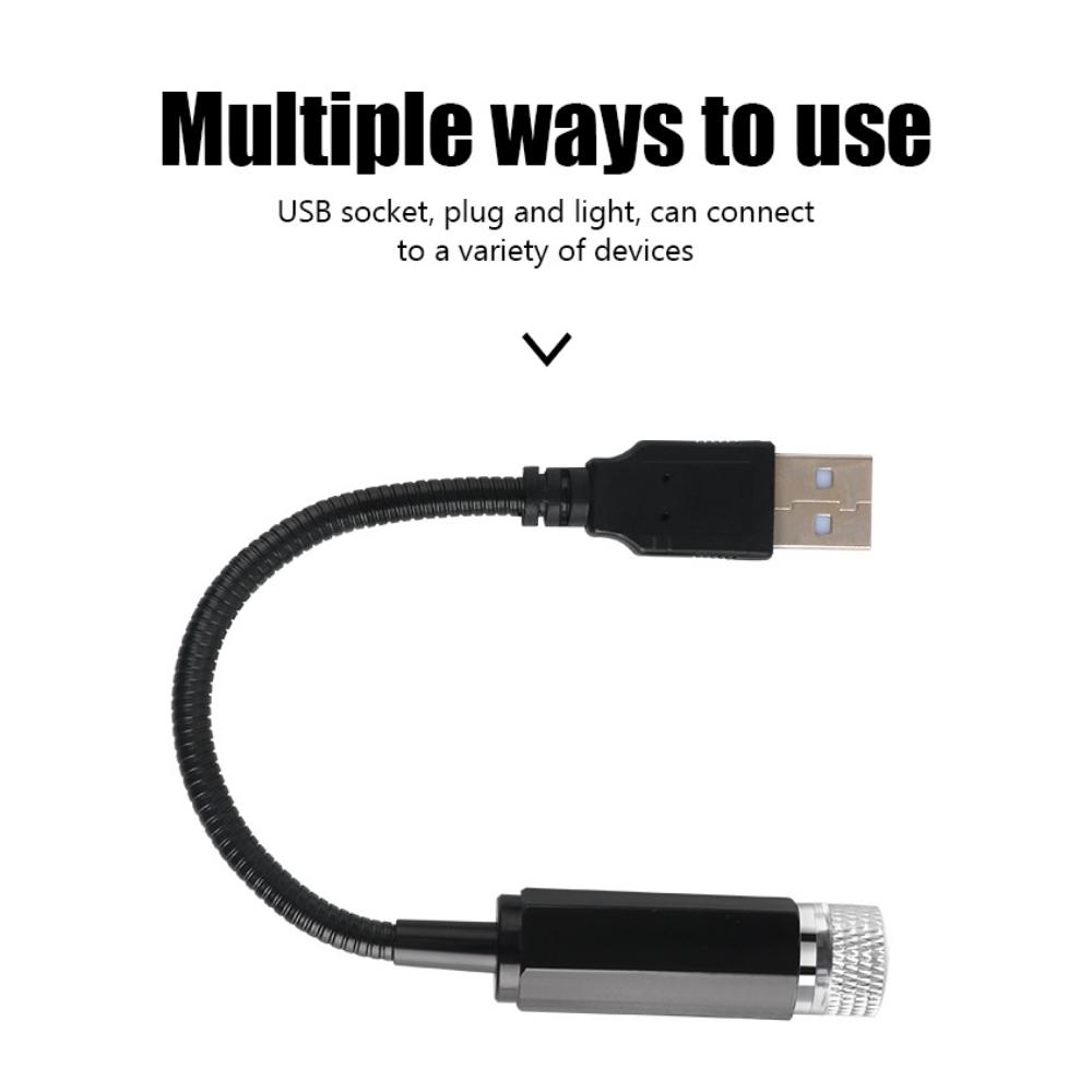 USB Звездный Ночник - Создайте волшебный эффект ночного неба с красными точками и динамичным вихревым узором, идеально подходит для Хэллоуина, Рождества, кемпинга\