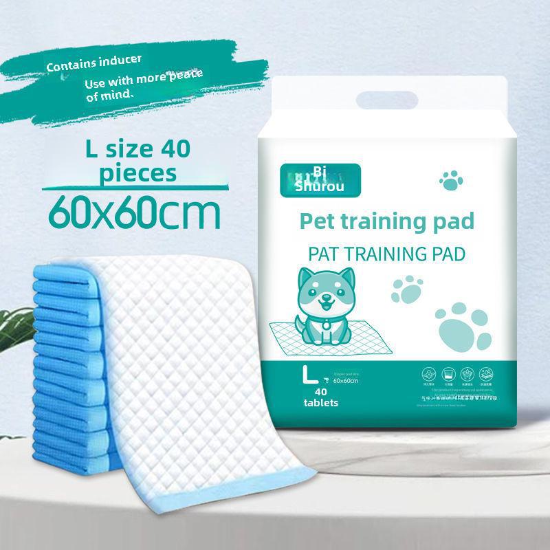 Bamboo Charcoal Pet Urine Pads - Thick, Deodorizing, Disposable, Absorbent Pet Diapers