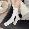 Japanese Style Toe Socks for Women Autumn Two Finger Stockings Flip Flop Knitting Tube Split Sock
