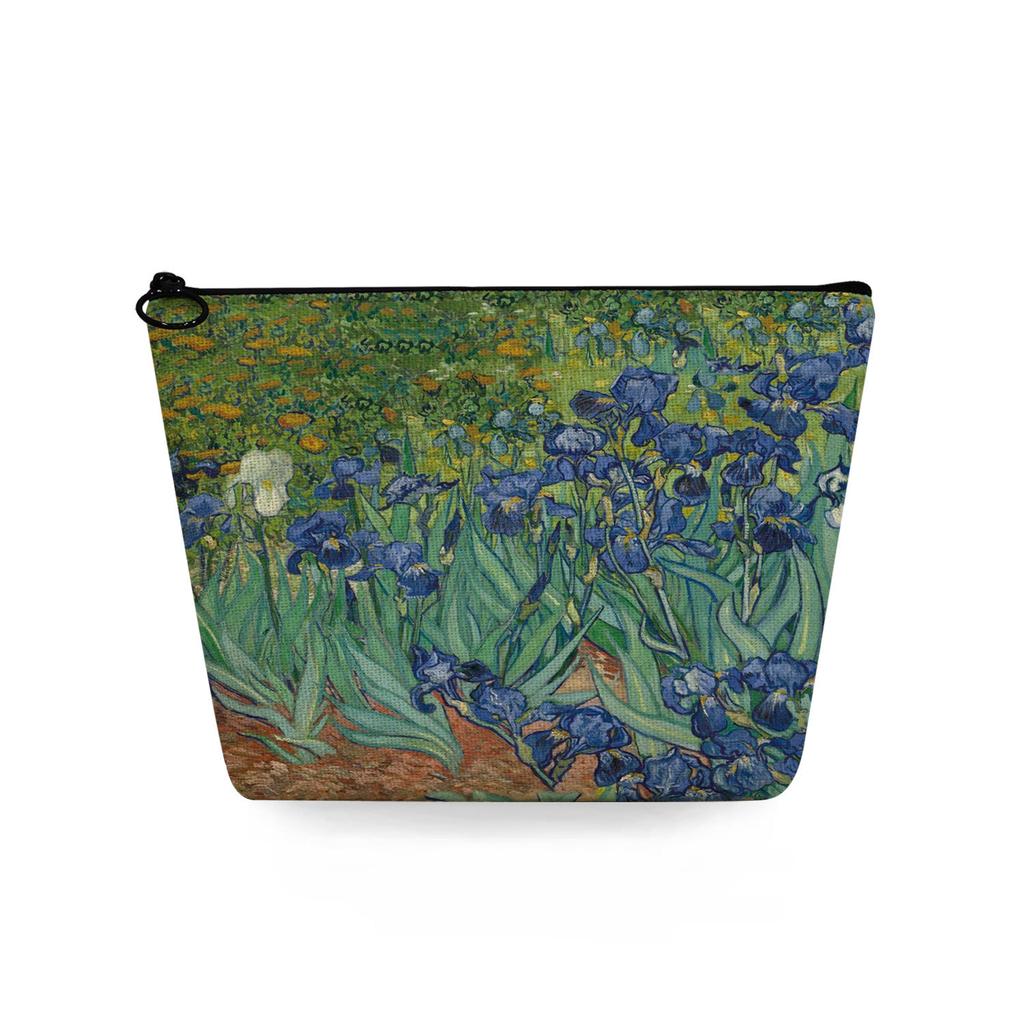 Женская косметичка с принтом масляной живописи для организации туалетных принадлежностей, дорожный органайзер для хранения, 6861