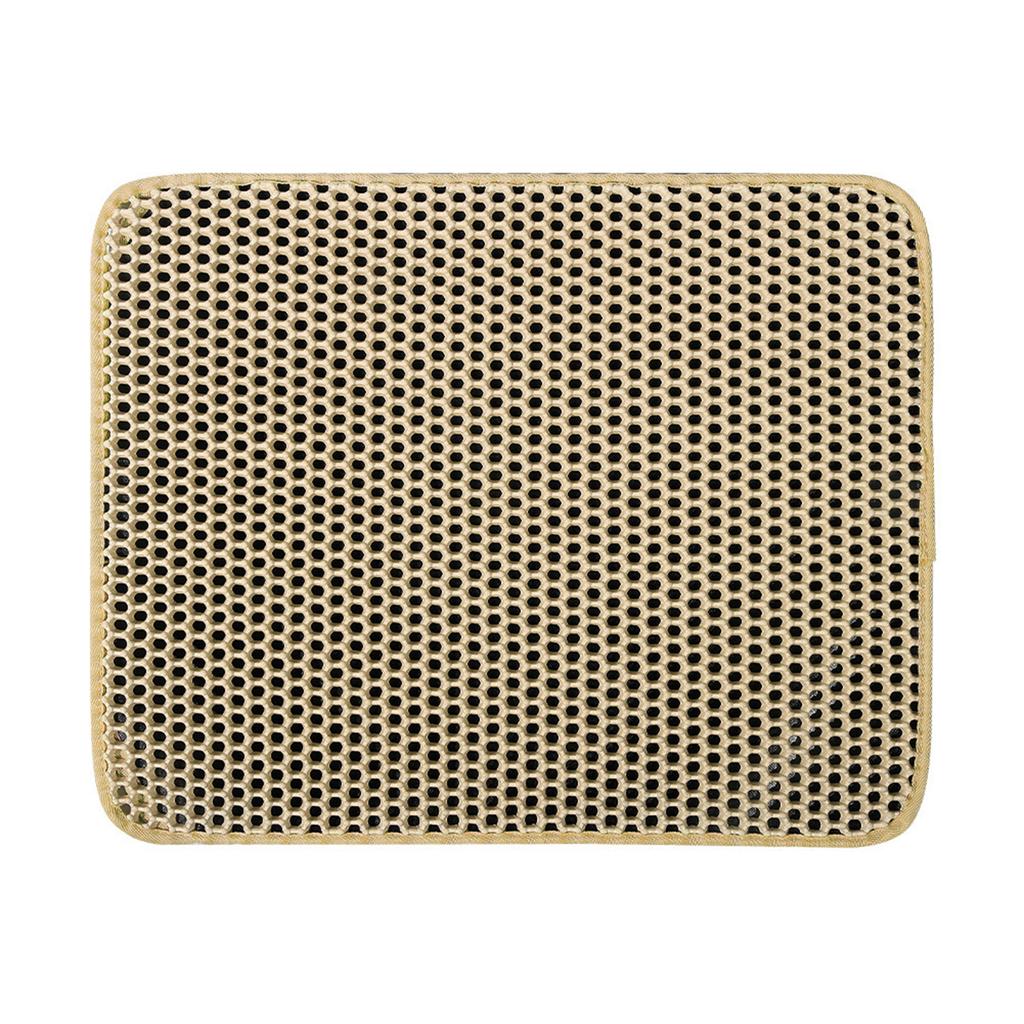 Водонепроницаемый коврик для кошачьего туалета из ЭВА, коврик-ловушка для кошачьего туалета в помещении, нескользящее дно, меньше отходов