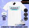 Футболка в тон AJ 5 Grape 2025, чтобы сочетаться с кроссовками Krispy Kicks, Унисекс футболка