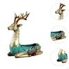 Decorative Deer Statue Animal Sculpture Key Holder with Open Bowl for Easy Storage Suitable