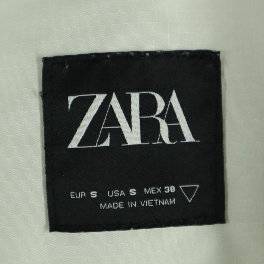 Zara Жилет для отбивания без рукавов S белый Худи Мужская Б/У