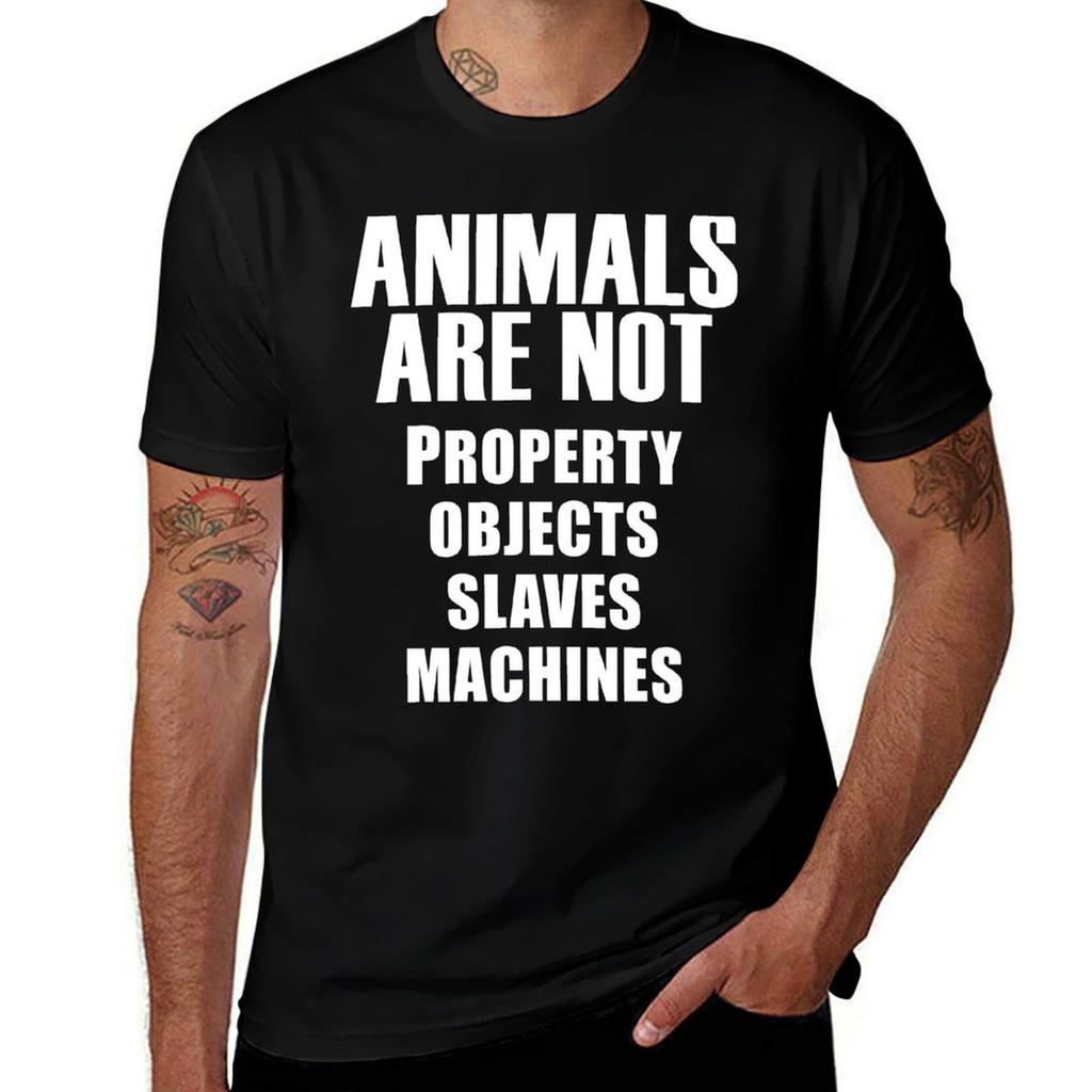 Animals Are Not Tshirt Regular Fit Plain Tee Shirt Tshirt