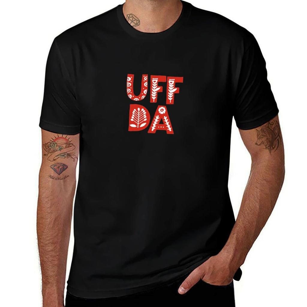 Uff Da Tshirt Holiday Simple Tee Shirt