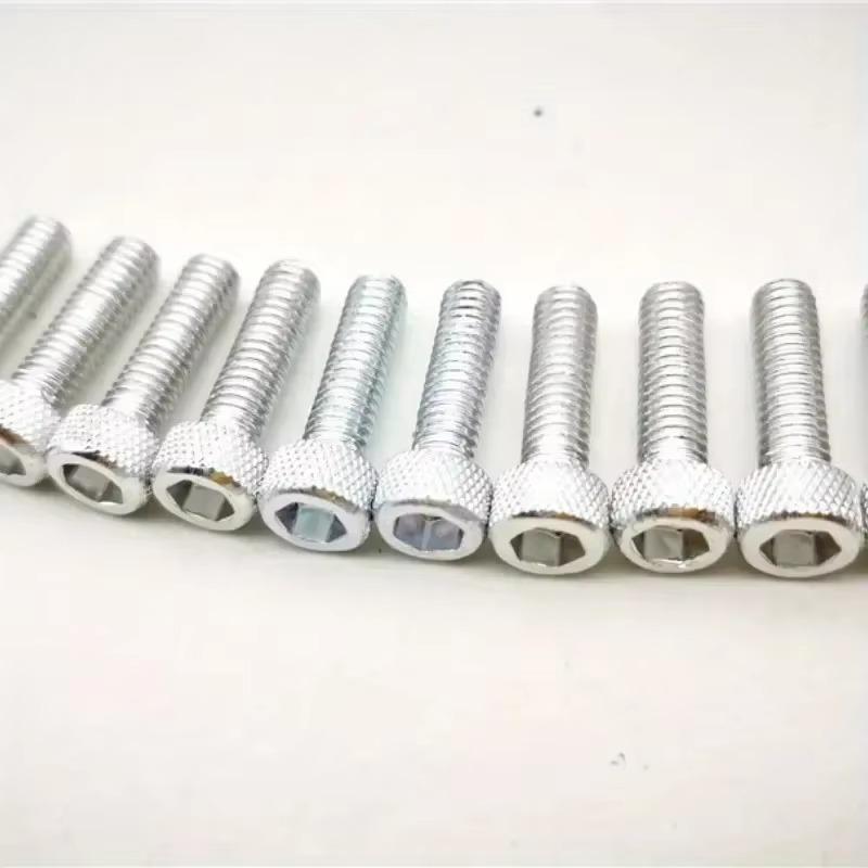 10 шт. Разноцветный Универсальный 6 мм Гоночный Мотокросс Комплект Деталей Обтекатель Питбайк Мото Крепежные Гайки Болты Аксессуары Мотоциклетный Винт