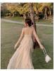 Women’s French Seaside Summer Camisole Dress – Elegant, Gentle Style Beachwear