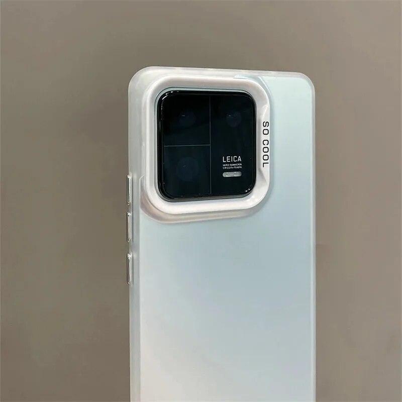 Electroplate Laser Matte Phone Case for Xiaomi Mi 13T Mi13T Pro Mi 13 T Pro 5G Back Shockproof Matte Protection Cover