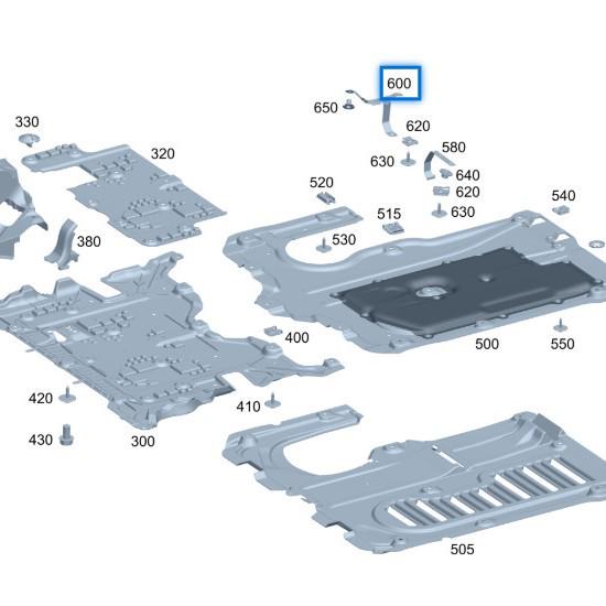 Chassis Bracket 2065247900 for Mercedes-Benz C-Class W206.