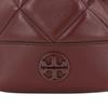 Tory Burch Willa Metallic Double T Logo Diamond Quilted Drawstring Closure Detachable Chain Shoulder Strap Leather Bucket Bag Mini 139289-639