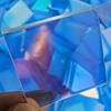 Радужные акриловые квадраты 0,8'' x 0,8''/1,2" x 1,2" Набор мини-радужных голографических акриловых листов Двусторонние голо-плитки для поделок DIY Свет Тень