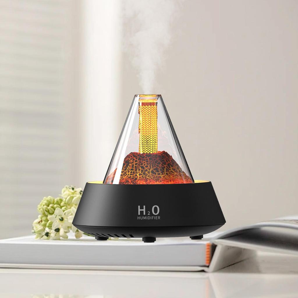 Air Humidifier Colorful Light Decor Essential Oil Diffuser Aroma Humidifier Night Light for Living Room SPA Bedroom Home Bedside