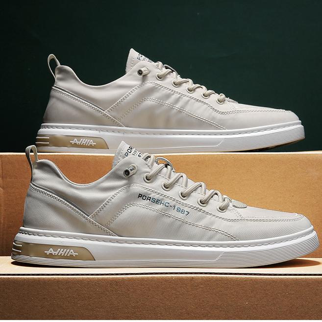 Мужская повседневная тканевая обувь Дышащая обувь для досок Мужская парусиновая обувь Модная обувь