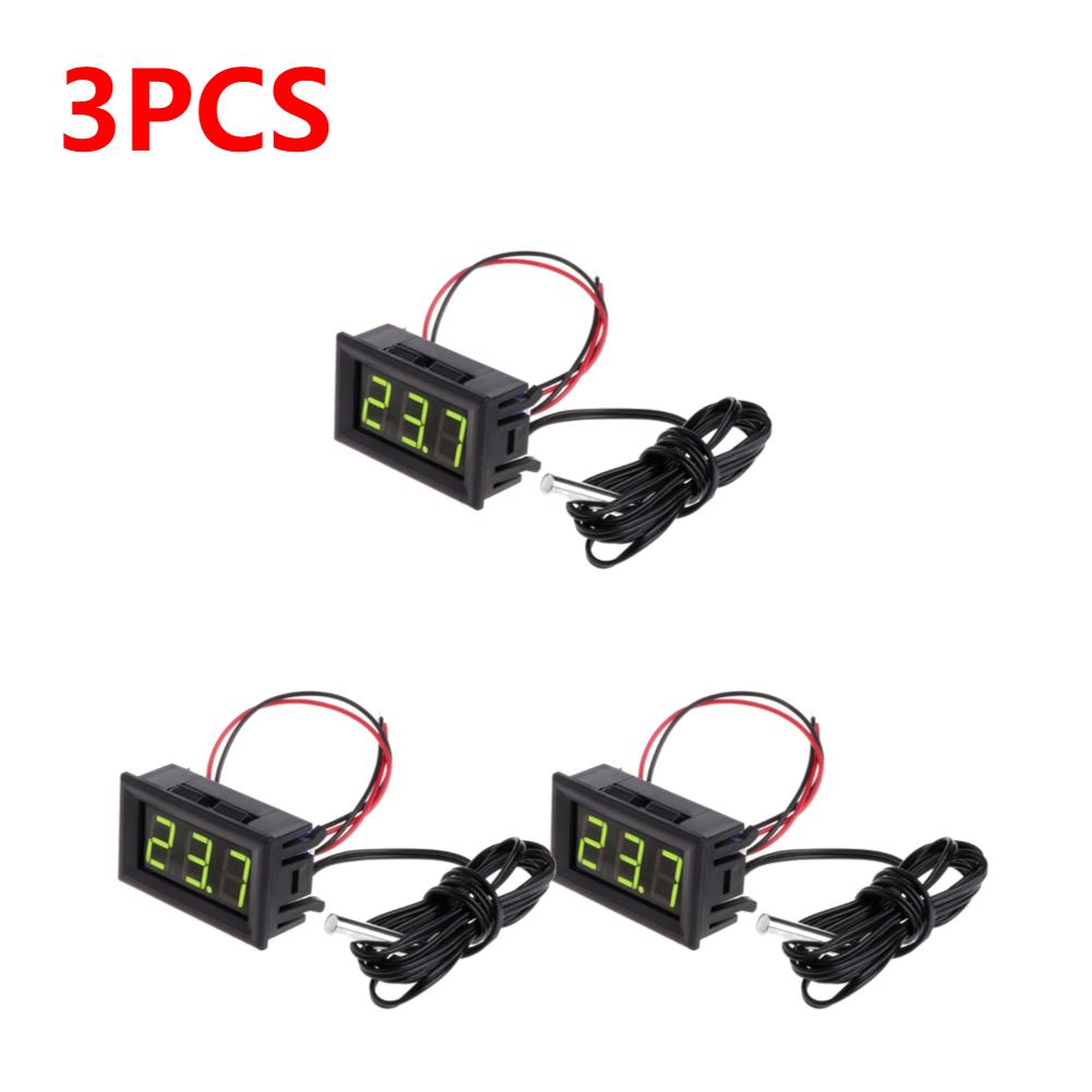 0,56-дюймовый светодиодный цифровой датчик температуры, измерительный детектор, датчик постоянного тока 5-12 В, термометр, температурный прибор