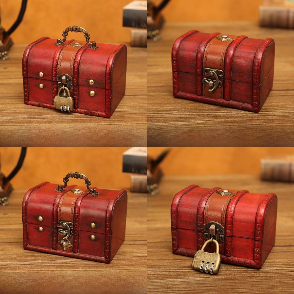 Organizer Wooden Modern Storage Box For Cosmetics Living Room Gift Decoration