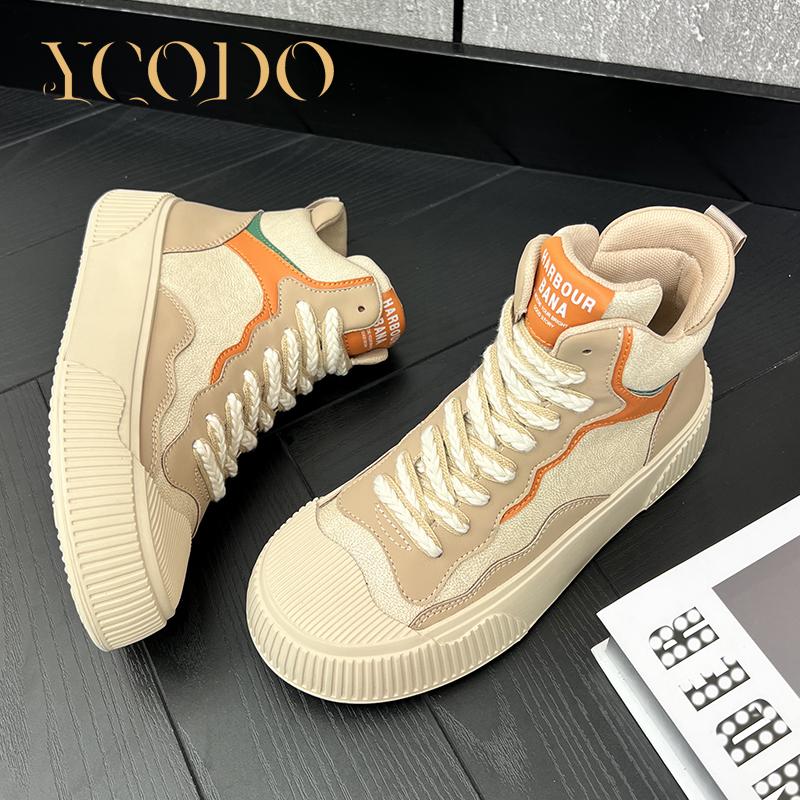 Women's Autumn and Winter Natural Leather Comfortable Casual Female Student Shoes
