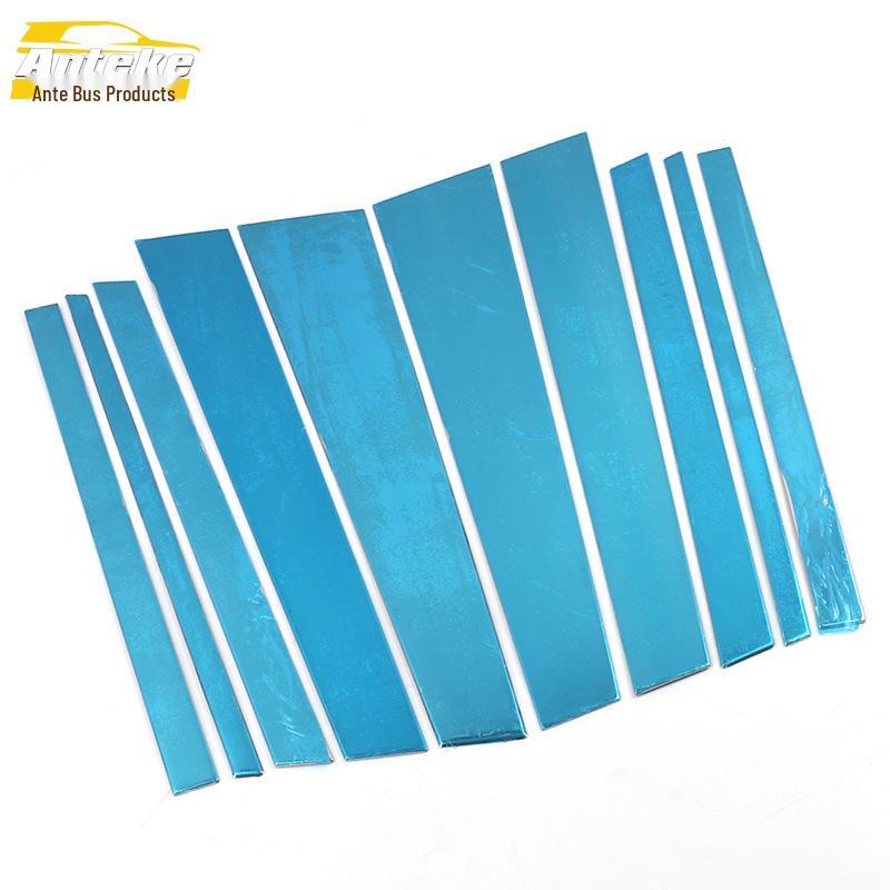 Stainless Steel Anti-Scratch Window Trim for 08-13 X5, Bright Strip Modification Accessories