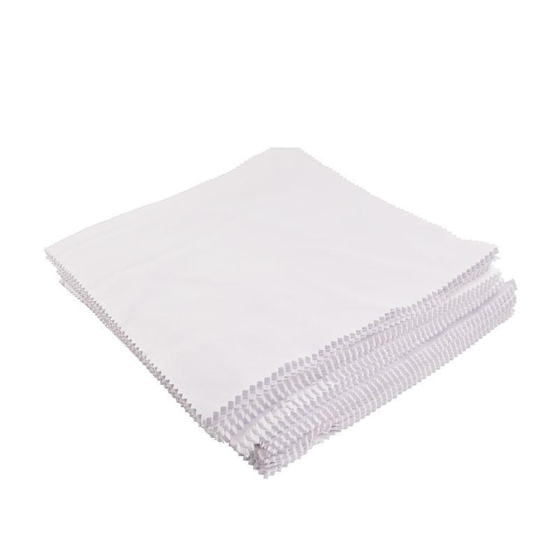 100pcs 20x20cm 220gsm Sublimation Microfiber Cleaning Cloth Eyeglasses Screen Lens Cleaning Cloth