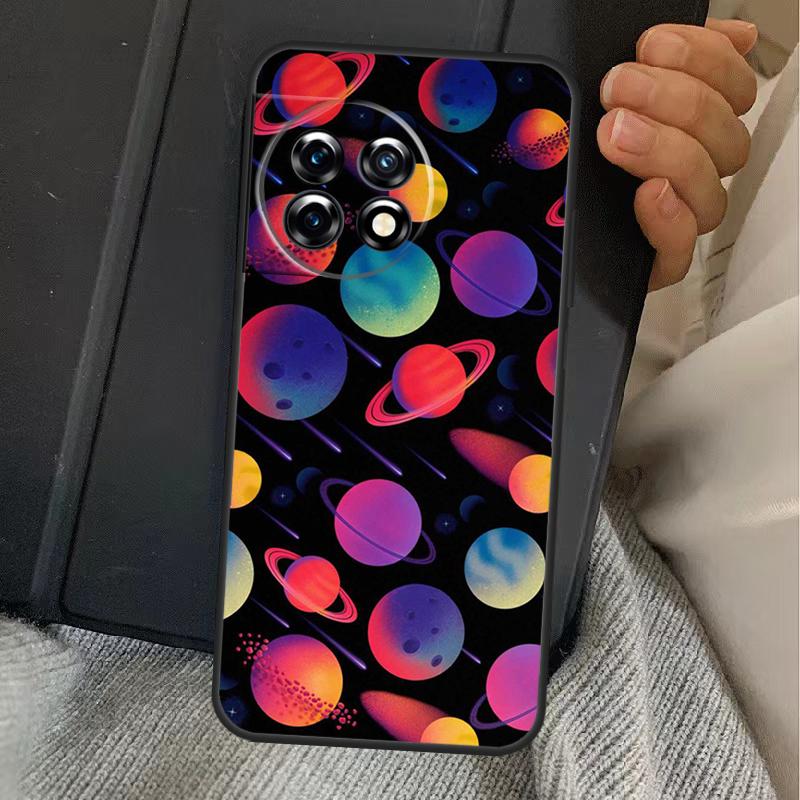 Космический Планета Звезды Луна Чехол Для OnePlus 15 13 12 11 13R 13T 10T 10R 12R OnePlus Nord 5 CE 2 3 4 Lite N20 N30 Обложка