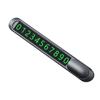 Car Temporary Parking Card Phone Number Plate Auto Luminous Parking License Numbers Can Be Hidden Car Accessories Interior
