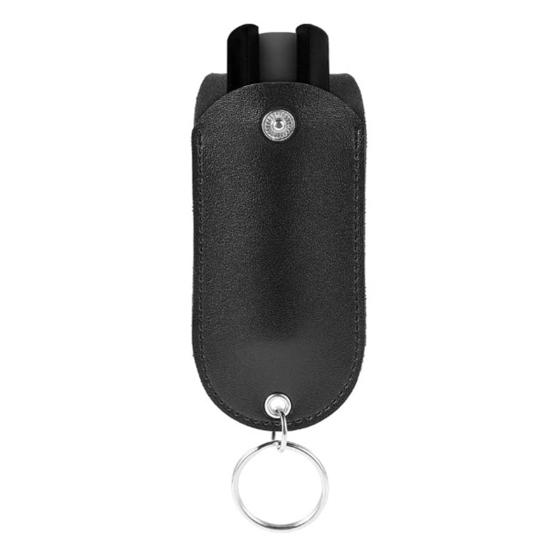 Mini Portable Spray Keychain Holder Storage Bag Flip Cover Design Compact Size Self-Defense Spray Holder Keychain for Women