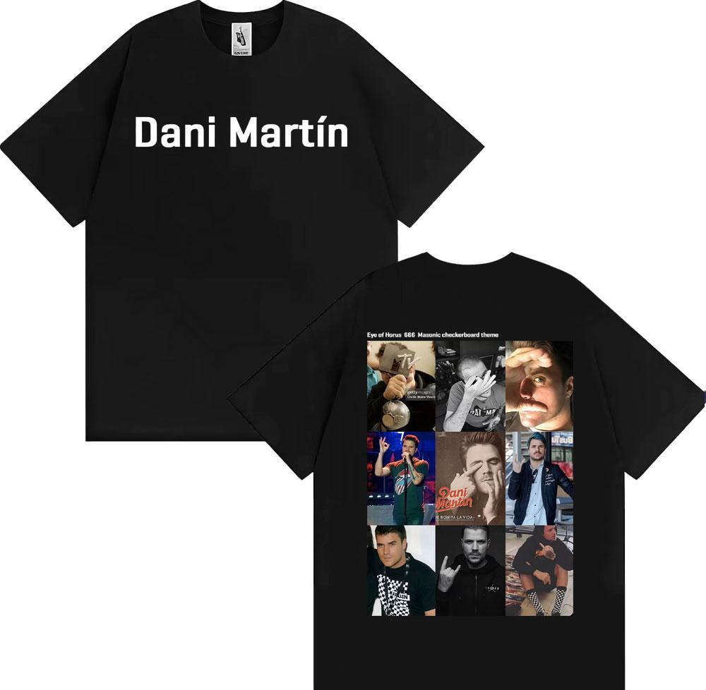 Rapper Dani Martin Album Cover Printed Tshirt Men Fashion Gothic High Street Tee Shirt Unisex Casual ONeck 100 Cotton T Shirt