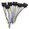 90980-11885 Ignition Coil Connector Plug Harness Replacement For Toyota Lexus 4-Way Female (Pack Of 6)
