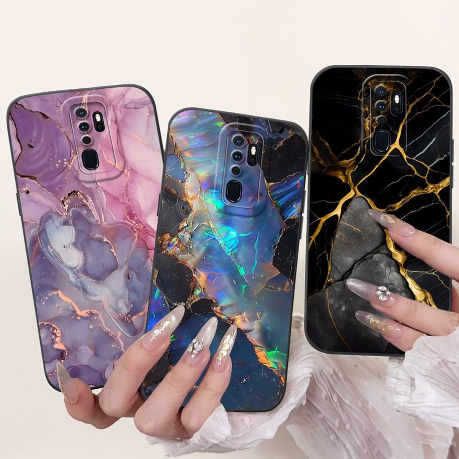 Чехол для OPPO A9 2020 Чехол A5 2020 Coque CPH1937 CPH1959 Capa Модный Цветочный Рисунок Ударопрочный Бампер Для OPPO A11 A11X Fundas