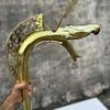 Medieval Brass Carnyx of Tintignac Celtic Playable Trumpet War Horn 6 Feet