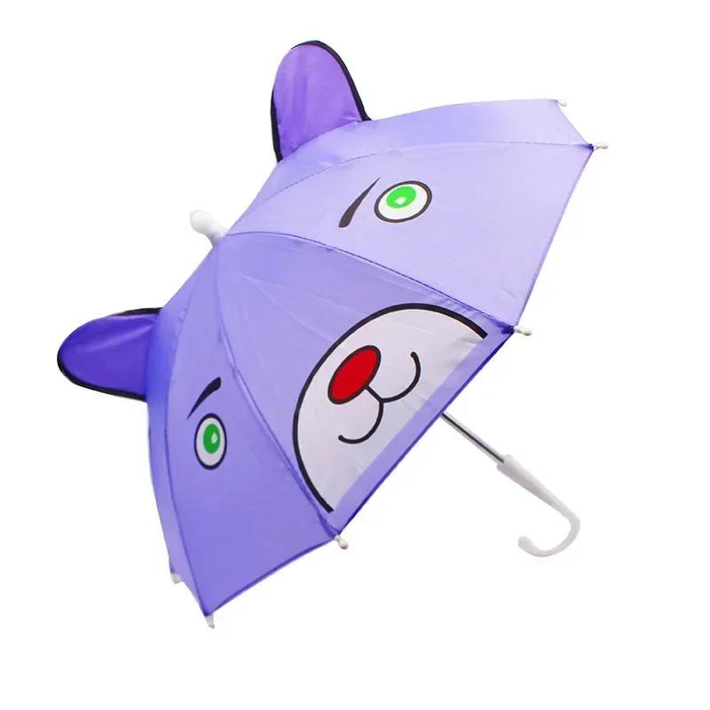1-2 Years  Baby Umbrella Cute Children Toy Umbrella Men and Women Baby Ears Umbrella Props Mini Dance Toy Umbrella Kids Umbrella