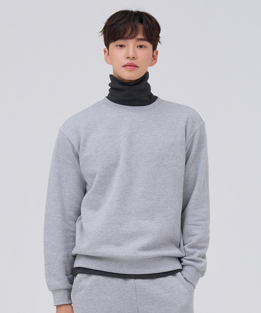 CHASECULT Unisex Essential Brushed Sweatshirt - Grey